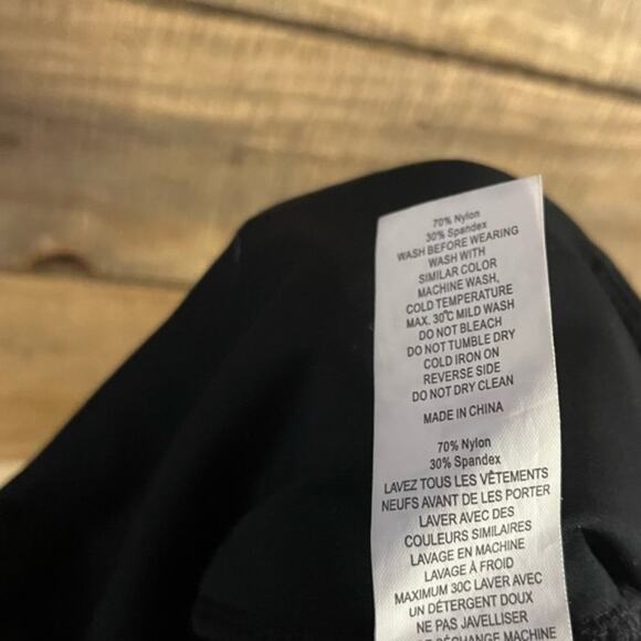 Zyia Black Active Leggings Size 6-8 - Picture 12 of 12